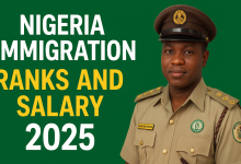 Nigeria Immigration Service (NIS) Ranks and Salary Structure 2025