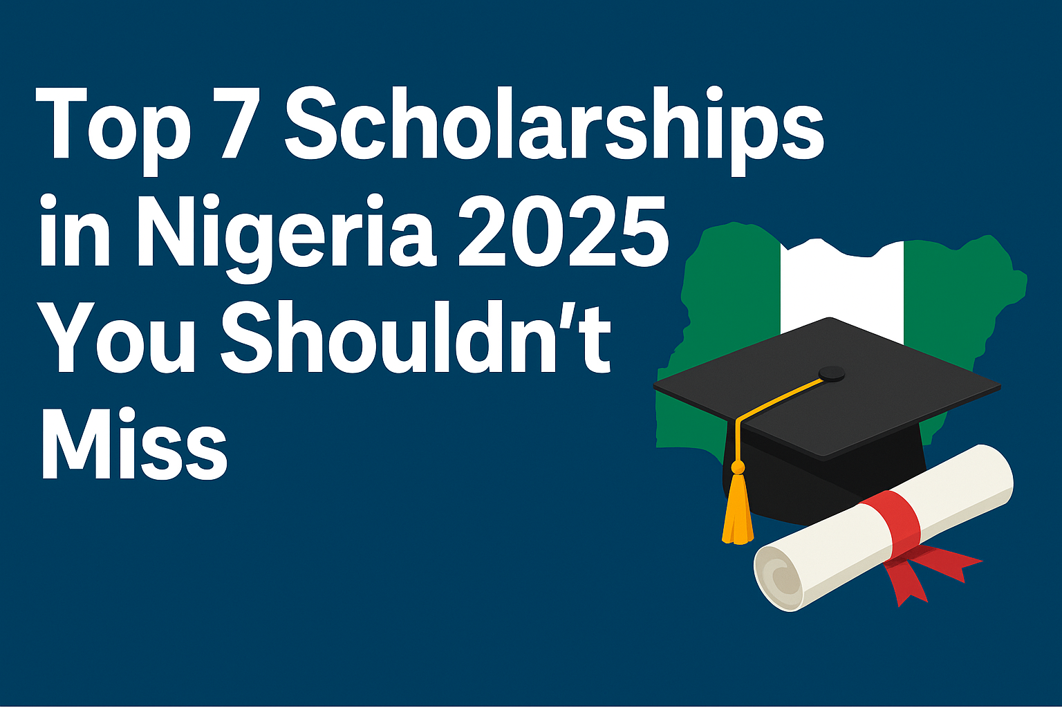 Top 7 Scholarships in Nigeria 2025 You Shouldn’t Miss