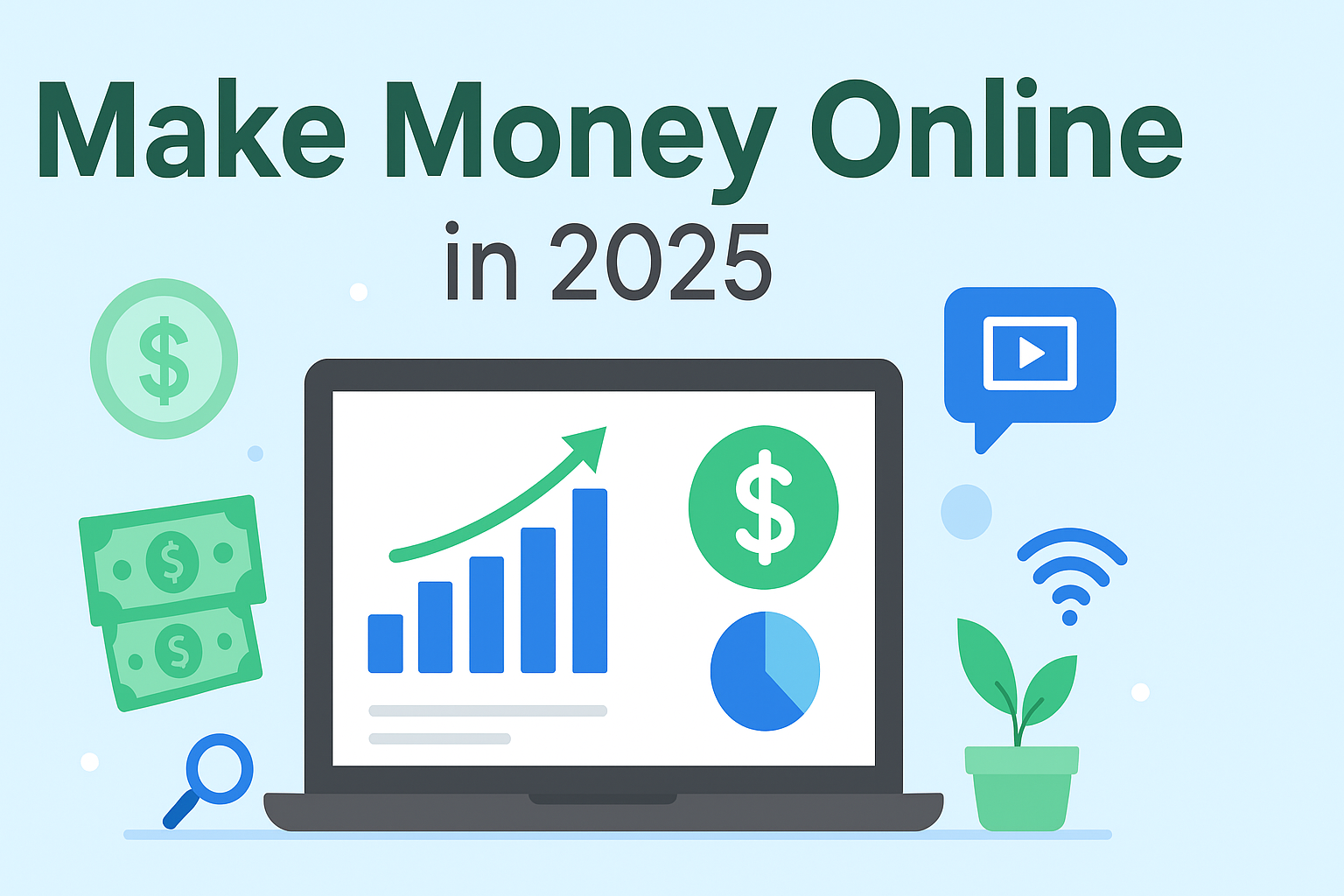 How to Make Money Online in 2025: 7 Best Proven Methods for Beginners