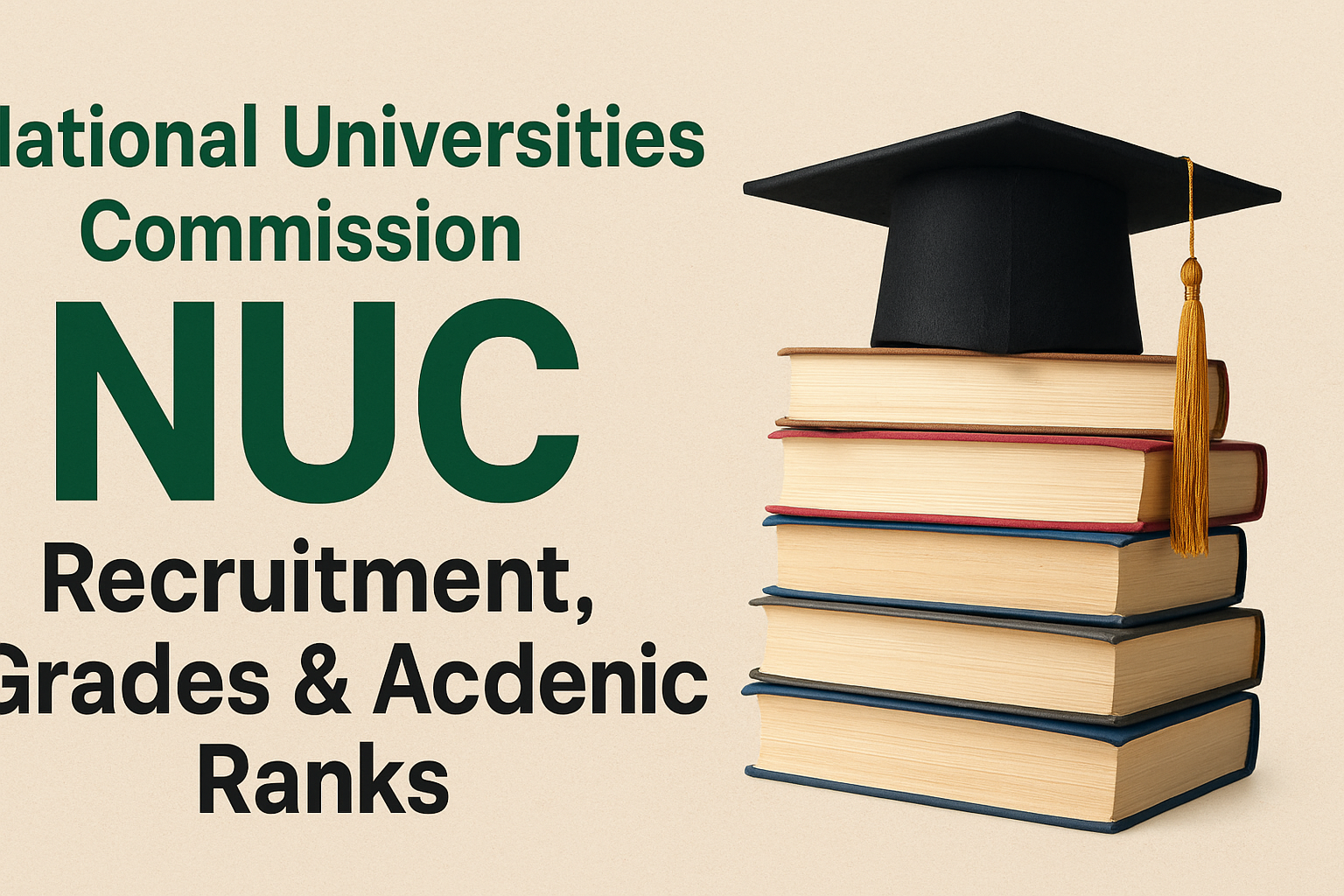 Senior Officer at National Universities Commission | Apply Online