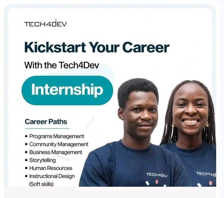 Apply For Tech4Dev Internship 2.0 Program 2025