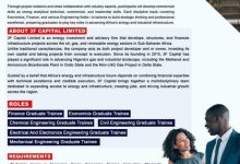 The 3f Capital Limited Graduate Development Program