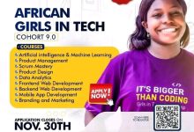 Africa Agility Fully Funded African Girls in Tech Program Cohort 9.0: Empowering the Next Generation of African Women in Technology