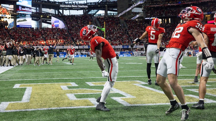 Georgia Vs Georgia Tech: Georgia Tops Georgia Tech in Defensive Battle for 8th Straight Win in Rivalry