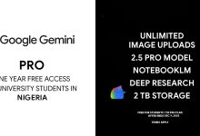 Google Offering Free AI Pro Plan to Students in Nigeria, Five Others | Apply Now