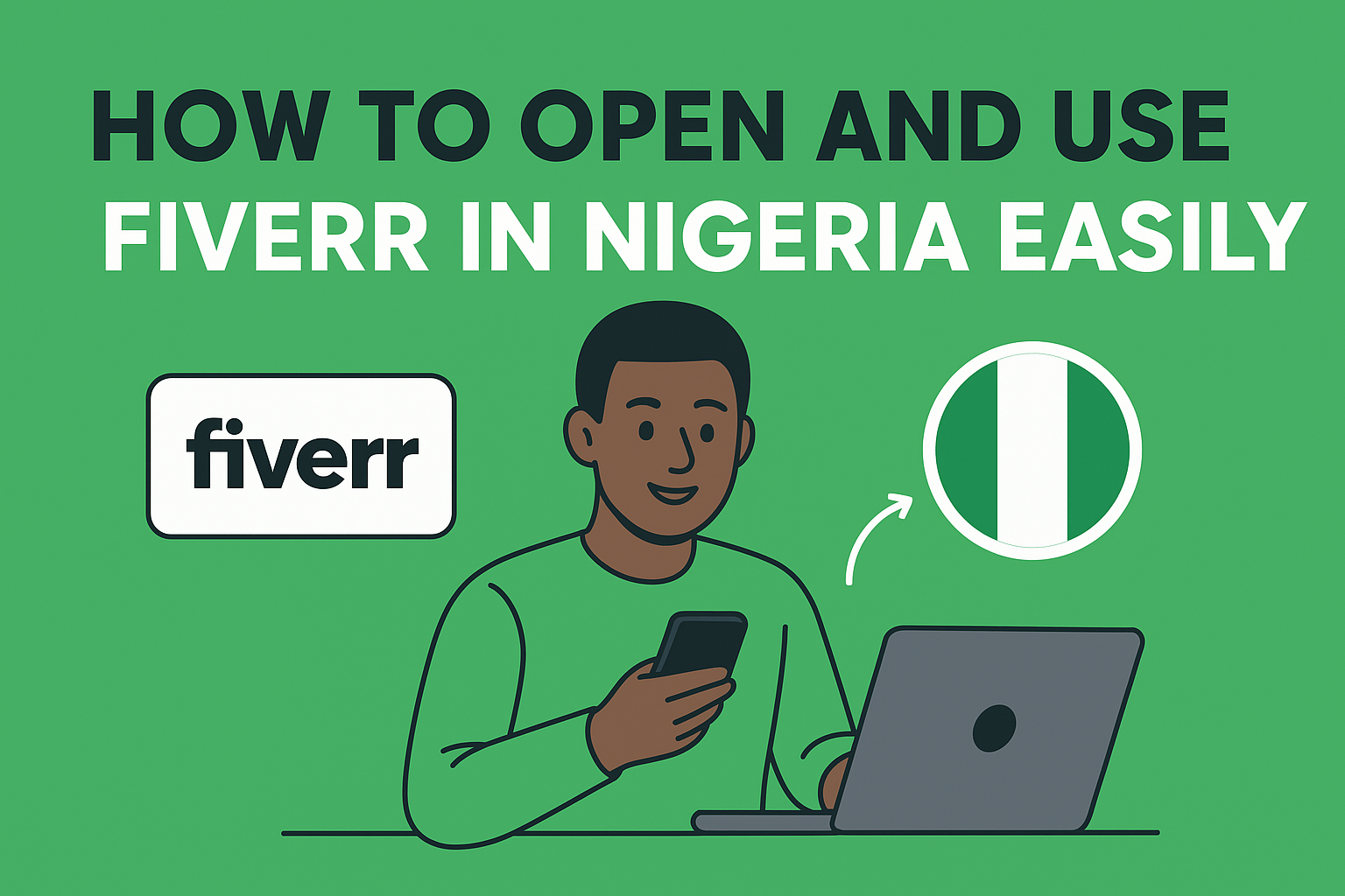 How to Open and Use Fiverr in Nigeria Easily