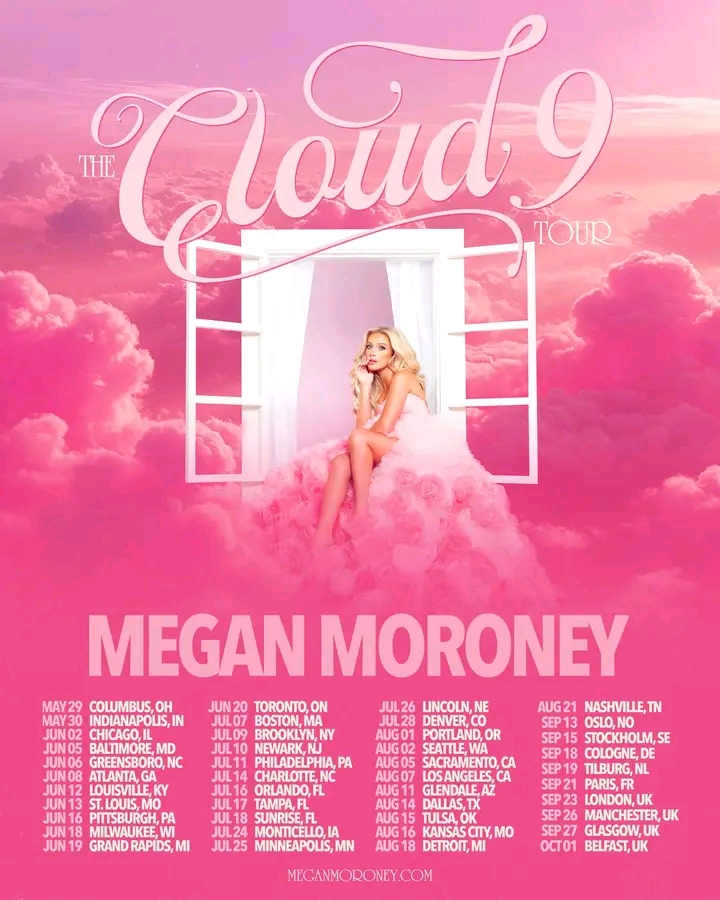 Megan Moroney 2026 “Cloud 9 Tour”: Must-See Dates, Tickets & Tour Highlights