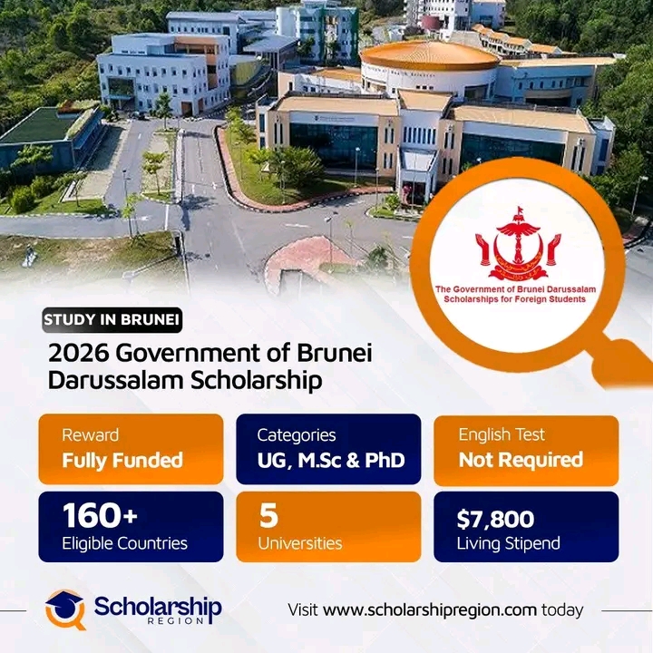 2026 Government of Brunei Darussalam Scholarship | Fully Funded