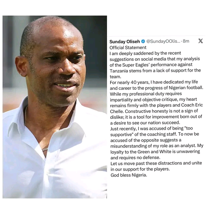 Sunday Oliseh: Adams confident Osimhen Partnership Will Flourish