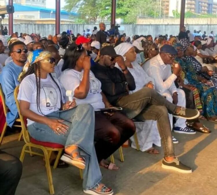 Nollywood Stars Pay Tribute At Service Of Songs For Late Actress Allwell Ademola