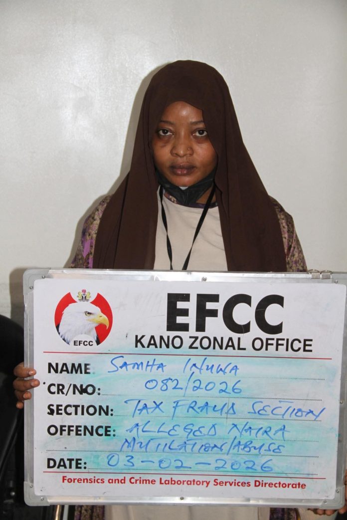 Kano Actress Samha Inuwa Arrested for Currency Abuse: EFCC Speaks Out