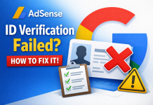 How to Fix Failed ID Verification in Google AdSense